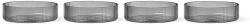 Ferm Living set de boluri Ripple Serving Bowls 4-pack 99KK-KBU71E_90X (1104266336) Castron