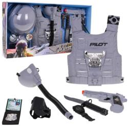 Inlea4Fun Pilóta jelmez tartozékokkal Inlea4Fun PILOT PLAYSET (RA-ZDZ.A006)
