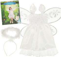 Inlea4Fun Angyal jelmez M méret 110- 120 cm Anjel LITTLE JUPITER (IA-KX3342)