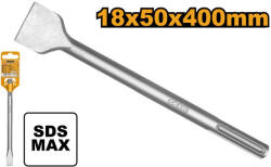 INGCO Széles vésőszár 50 x 400 mm SDS-Max (DBC0224002)