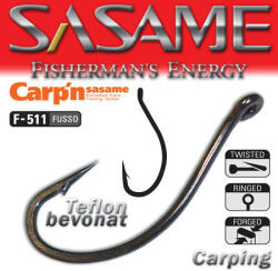 SASAME Carping teflon bevonatú bojlis horog - 2