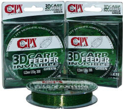  CPX - 3D CARP FEEDER INVISIBLE - Green zsinór - 300m - 0, 22mm