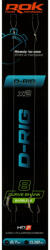  ROK D-RIG Curve Shank Barbless - 2db/csomag - előkötött szakáll nélküli horog - 8 - 0, 32mm