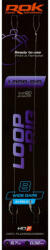  ROK LOOP RIG Wide Gape Barbless - 2db/csomag - előkötött szakáll nélküli horog - 8 - 0, 32mm