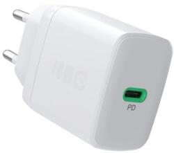 Green Cell PowerSource Solo30 töltő USB C fehér tápadapter 30W tápellátás (GC-36764)