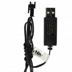 utángyártott USB RC Töltőkábel Batteries SM-2P csatlakozó, 60 cm 4.8 V