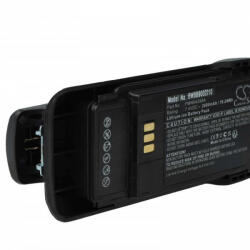 utángyártott Motorola PMNN4600A, PMNN4598A - 2600 mAh 7.4 V Li-Ion + övcsat - Utángyártott rádió akku