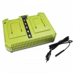utángyártott Dupla töltő Ryobi, RY40100 szerszámgép / fűnyíró Batteries Li-Ion 36V - Utángyártott (888402704)