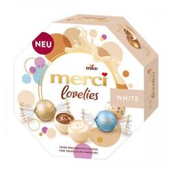 merci Шоколадови бонбони Merci Lovelies White 185гр