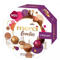 merci Шоколадови бонбони Merci Lovelies крем 185 гр