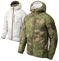 Helikon-Tex Geacă cu două fețe Wolfhound - Windpack - Pencott Wildwood/Pencott Snowdrift
