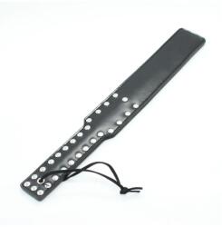  Hosszú fekete paskoló-38cm - diamondsexshop