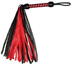  Praga piros bőrkorbács - diamondsexshop
