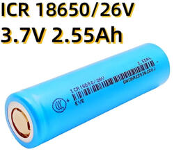 Samsung ICR18650 26V 3, 7V 2500mAh 15A ipari újratötlhető Li-ion akkumulátor (ICR18650-26V)