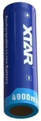 XTAR 21700 3, 6V 4900mAh 3, 7A védelemmel ellátott Li-ion akkumulátor (XTAR-21700-4900mAh)
