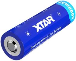 XTAR 21700 3, 6V 5000mAh 25A védelemmel ellátott Li-ion akkumulátor (XTAR-21700-5000mAh)