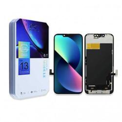 Apple iPhone 13, LCD kijelző érintőplexivel (LTPS JK FHD1080p IC CSERE TÁMOGATÁS), fekete
