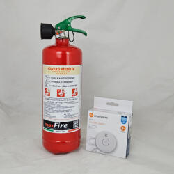  2 literes Maxfire konyhai habbal oltó + Smartwares FSM-11410 füstérzékelő (AKCIÓBAN)
