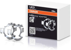 OSRAM Set 2 adaptoare H7 Osram LED 64210DA01 pentru BMW, Citroen, Mercedes, Skoda, VW (64210DA01-1) - sxsauto