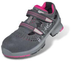 uvex 85608 uvex 1 ladies S1 SRC női szandál, szürke/pink, 11 széles 40