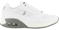 SAFETYJOG Oxypas ELA O1 ESD fehér-szürke bőr félcipő 39