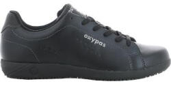 SAFETYJOG Oxypas EVAN O1 ESD fekete bőr félcipő 43