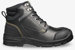 SAFETYJOG OUTLET SJ WORKER S3 fekete bőr bakancs, acél kapli, acél talpk, ESD kivitel 46
