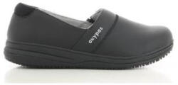 SAFETYJOG OUTLET Oxypas SUZY O1 ESD fekete műbőr bebújós félcipő 39