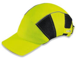 UVEX 9794800 u-cap Hi-Vis beütődés ellen védő sapka, citromsárga 55-59cm