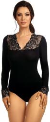 Hamana Tiana luxusbody, fekete, csipkés, M
