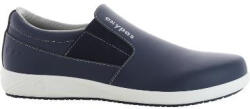 SAFETYJOG Oxypas ROY O1 ESD sötétkék bőr félcipő 40