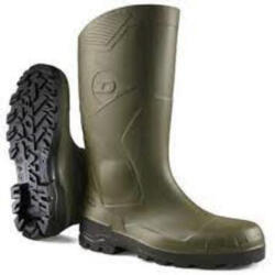 Dunlop EP 953 Dunlop Dee félmagaszsárú PVC csizma, zöld színben 44