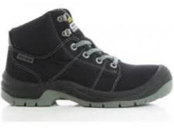 SAFETYJOG SJ DESERT S1P fekete textil bakancs, acél kapli, acél talpközép 41