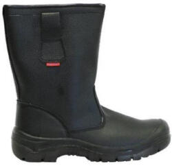 M-SAFE MJ 11-925 POLAR S3 fekete bőr csizma acél orrmerevítővel 47