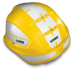 UVEX 9772137 Pheos B-S-WR sárga sisak, reflex szettel, L méret, 52-61 cm