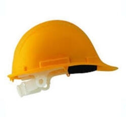 ROCKSAFETY SE1701S PP munkavédelmi sisak, 6 pontos rögzítéssel, sárga