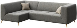 MESONICA Szürke szövet sarokkanapé MESONICA Toro, bal 260 cm (MESONICA-TORO-29A-4L)