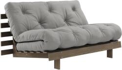 Karup Design Szürke kétüléses kanapé Karup Design Gyökerek 140 cm barna szerkezettel (123106746140)