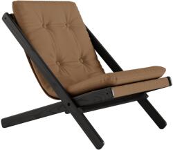 Karup Design Világosbarna összecsukható szék Karup Design Boogie fekete szerkezettel (445202755)