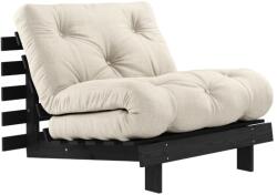 Karup Design Szürke vászon kanapészék Karup Design Gyökerek fekete kerettel (123402914090)