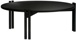 Karup Design Fekete fa dohányzóasztal Karup Design Botok 80 cm (452402080032)