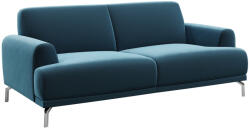 Mesonica Sötétkék kétüléses bársony kanapé MESONICA Puzo 170 cm (MESONICA-PUZO-37A-2)