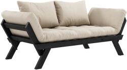 Karup Design Bézs kétüléses kanapé Karup Design Bebop 174 cm fekete szerkezettel (140102747)