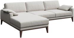 MESONICA Világosszürke szövet sarokkanapé MESONICA Musso, bal 248 cm (MESONICA-MUSSO-15A-4L)