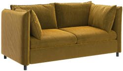 Mesonica Mézsárga bársony kétüléses kanapé MESONICA Enzo, 176 cm (MESONICA-ENZO-90A-2)