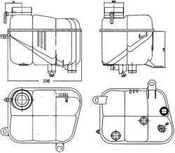 MAHLE Zbiornik Wyrownawczy Chlodnicy - centralcar - 170,65 RON