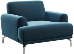 MESONICA Sötétkék bársony fotel MESONICA Puzo (MESONICA-PUZO-37A-1)