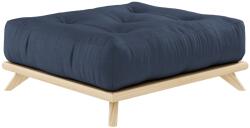 Karup Design Sötétkék lábzsámoly Karup Design Senza 100 x 90 cm (129101737100)