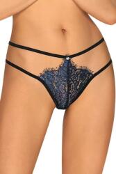 Obsessive Tanga Yassmyne albastru, L/XL