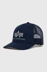 Alpha Industries pamut sapka sötétkék, nyomott mintás - sötétkék Univerzális méret